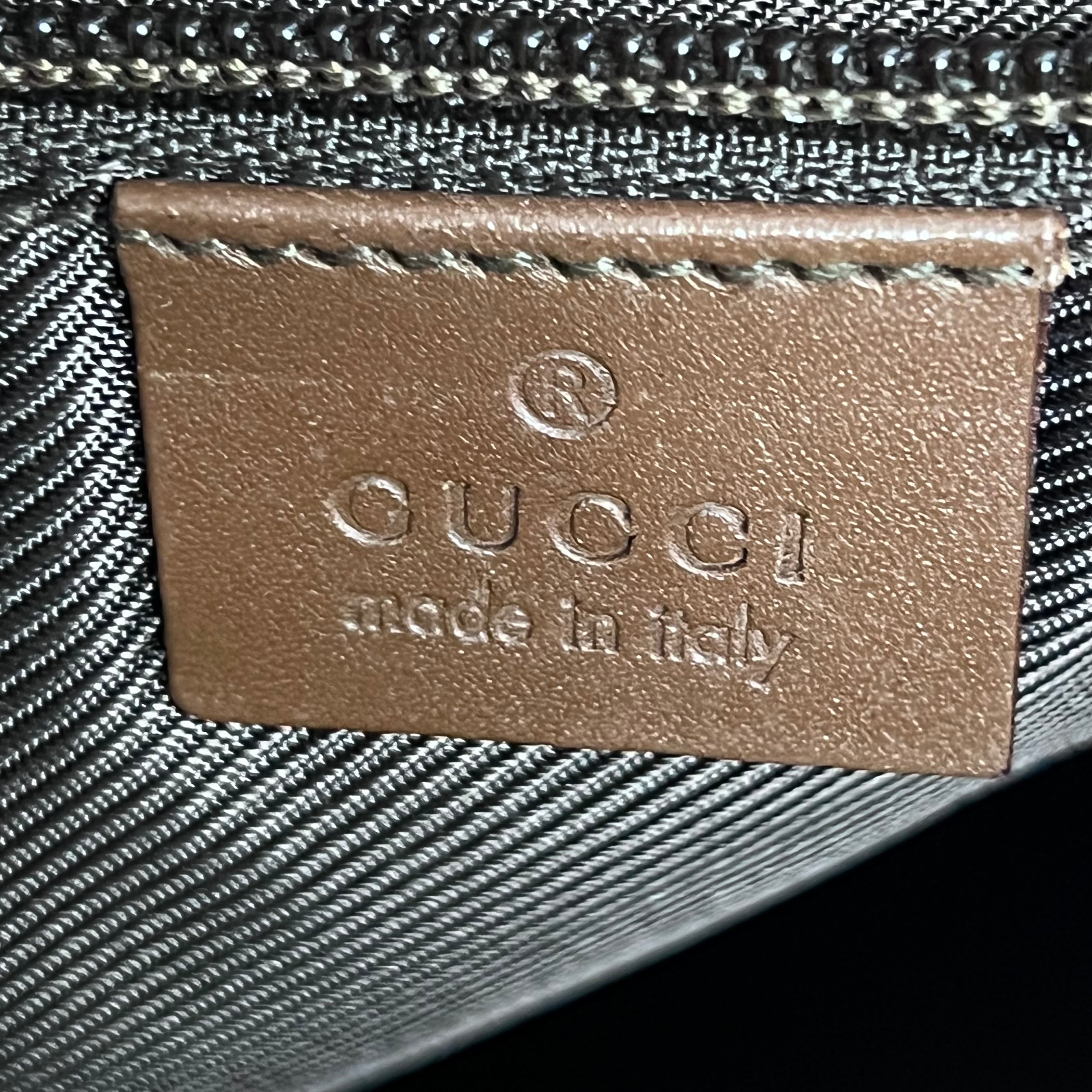 GG Web Canvas Tote