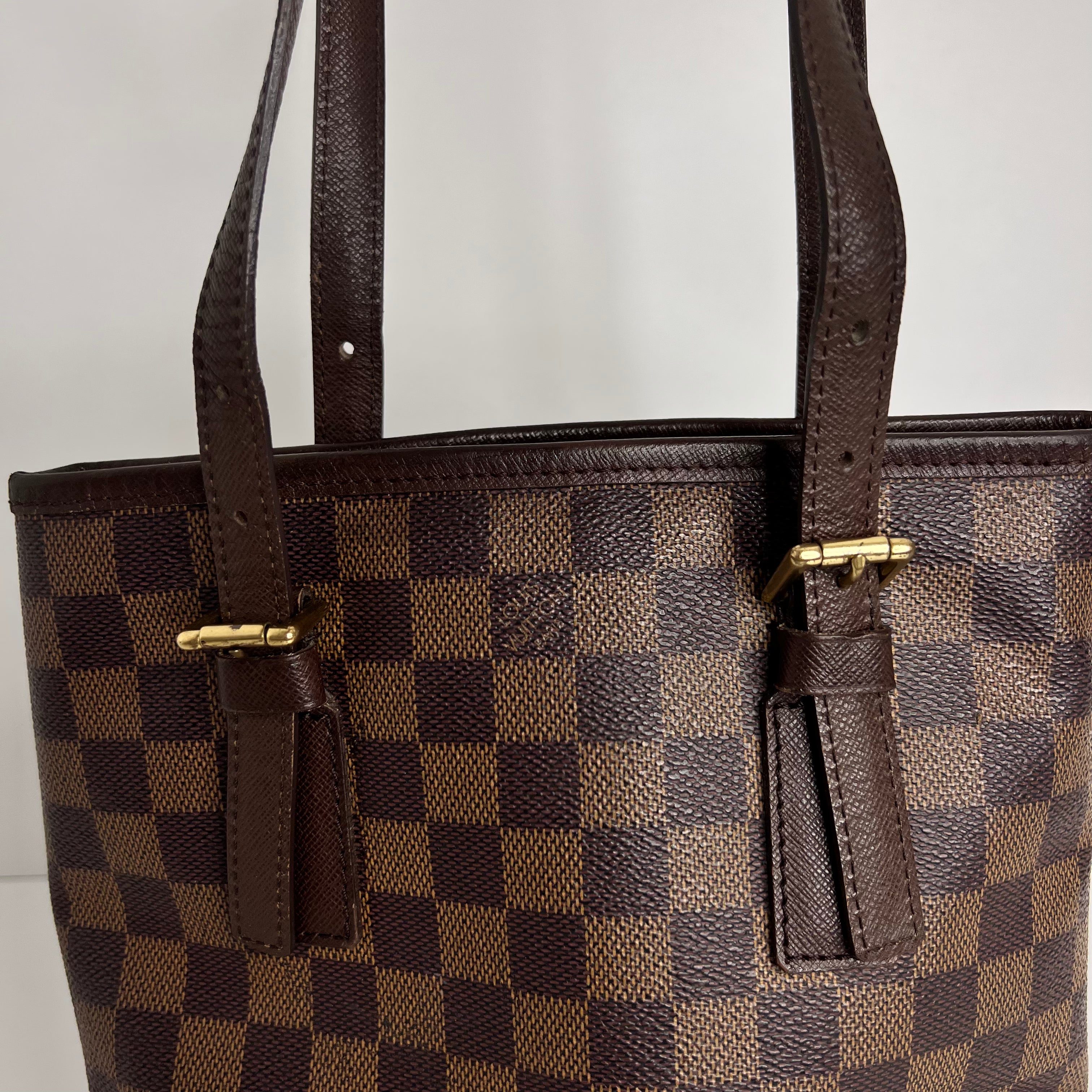 Damier Ebene Marais Bucket Bag