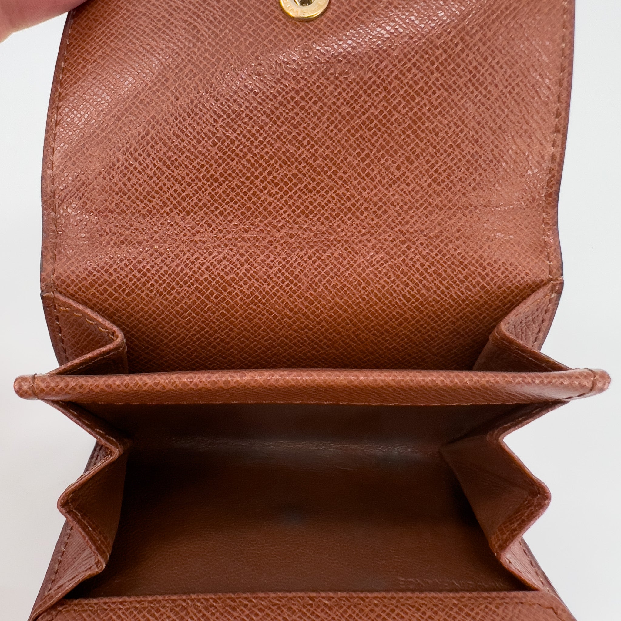 Monogram Card & Coin Holder