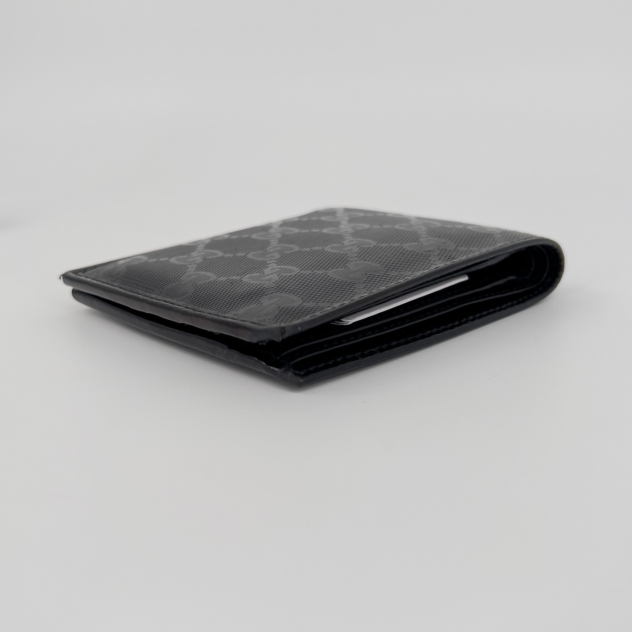 GG Web Black Men's Wallet