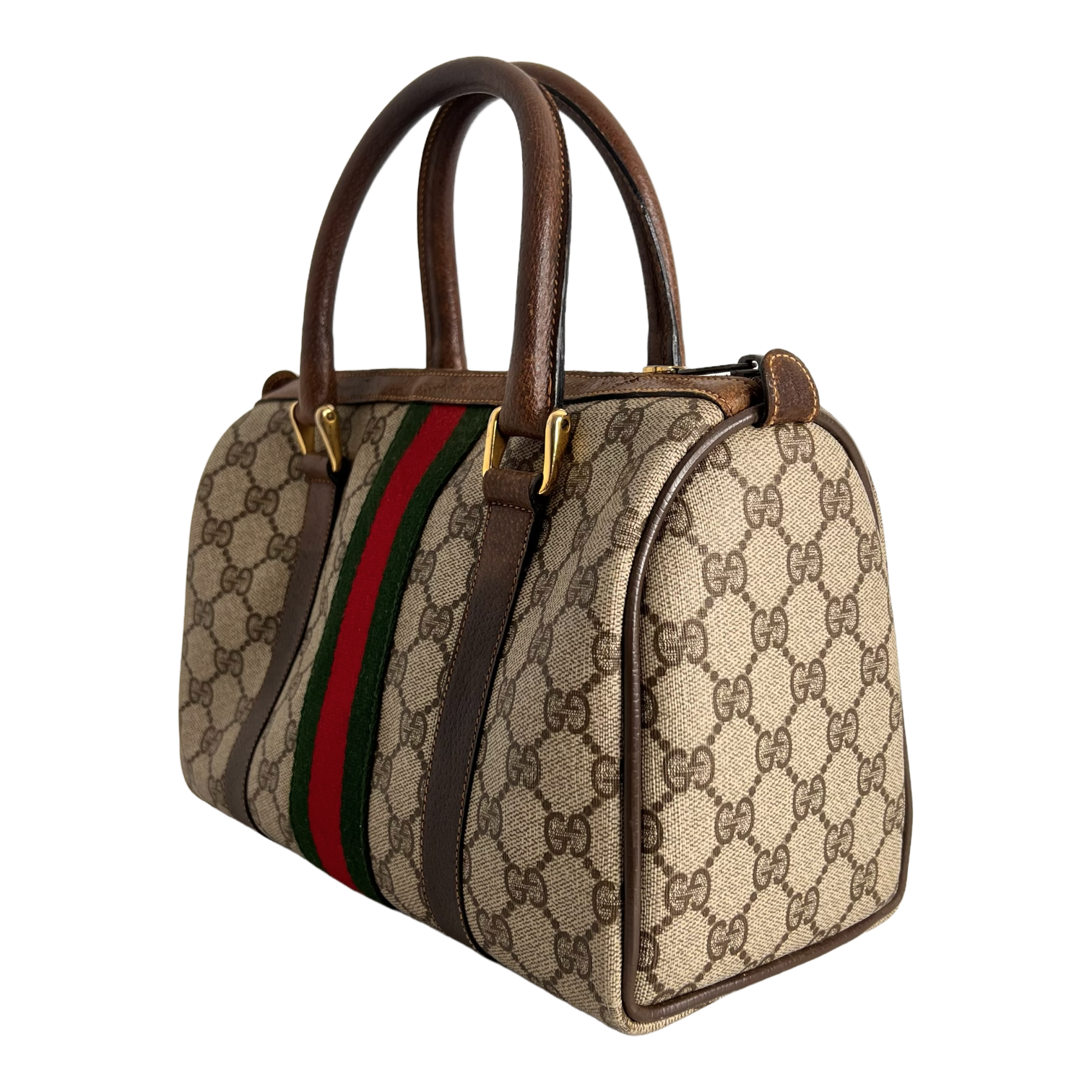 GG Supreme Boston Bag