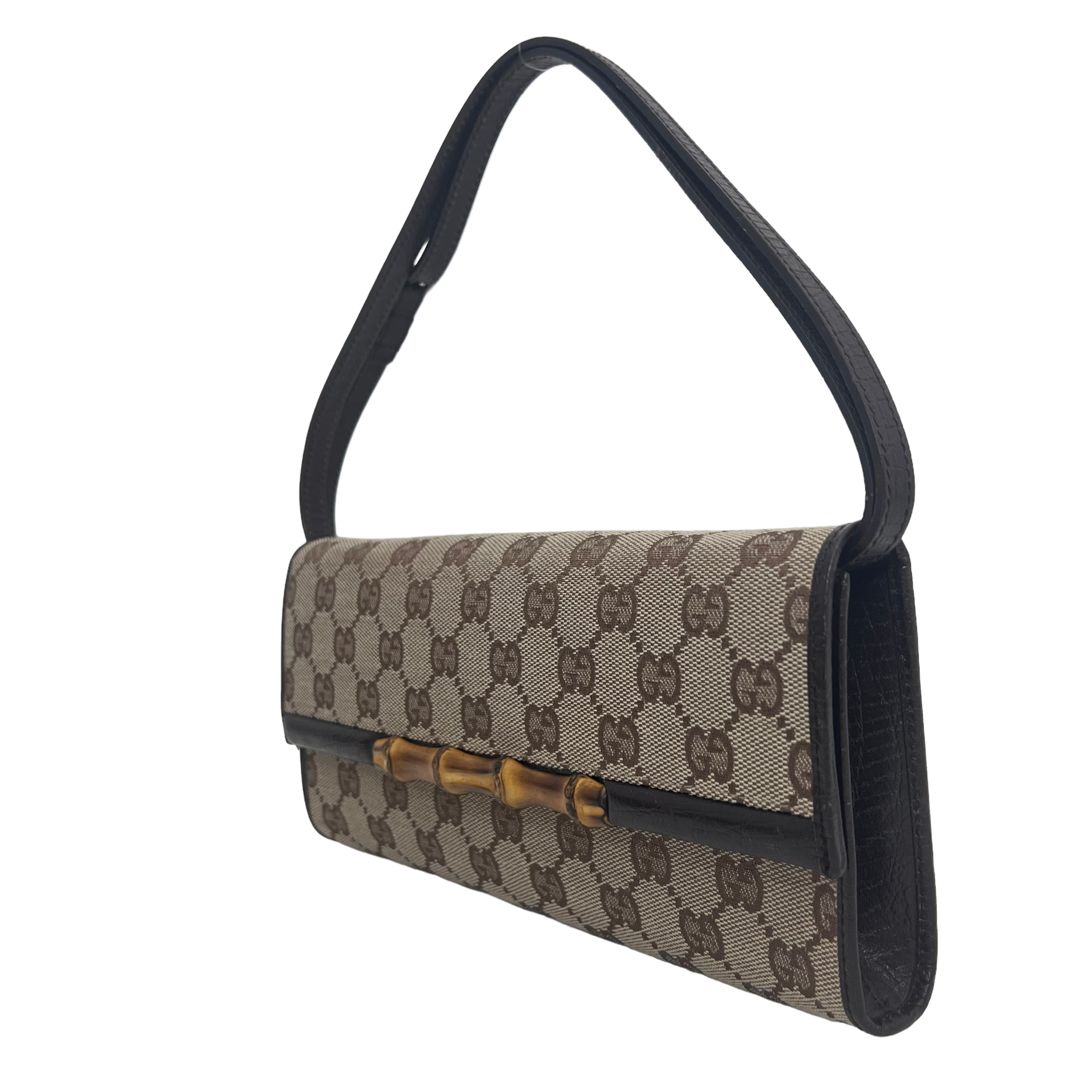 GG Canvas Bamboo Bar Crossbody