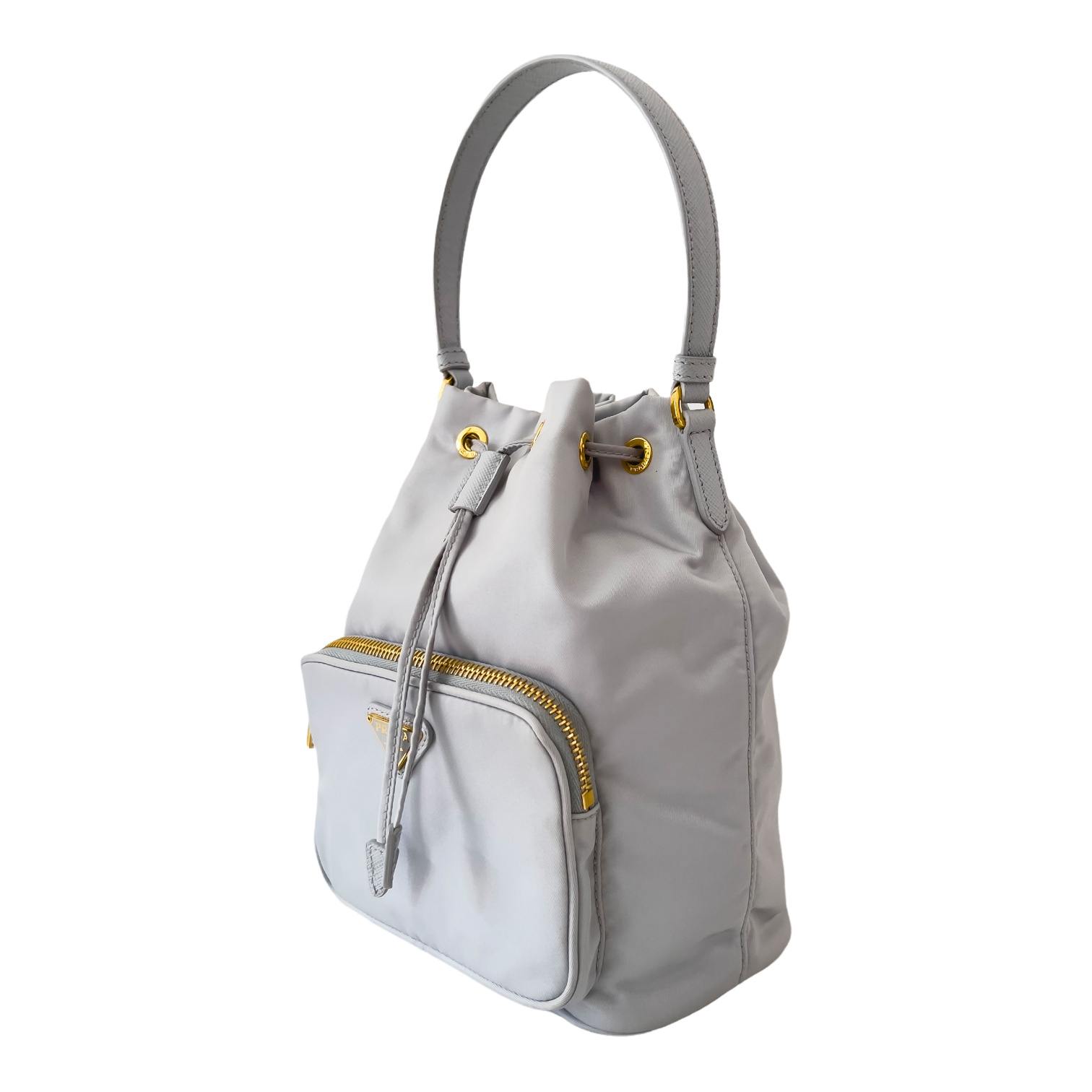 Duet Re-Nylon Bucket Shoulder Bag
