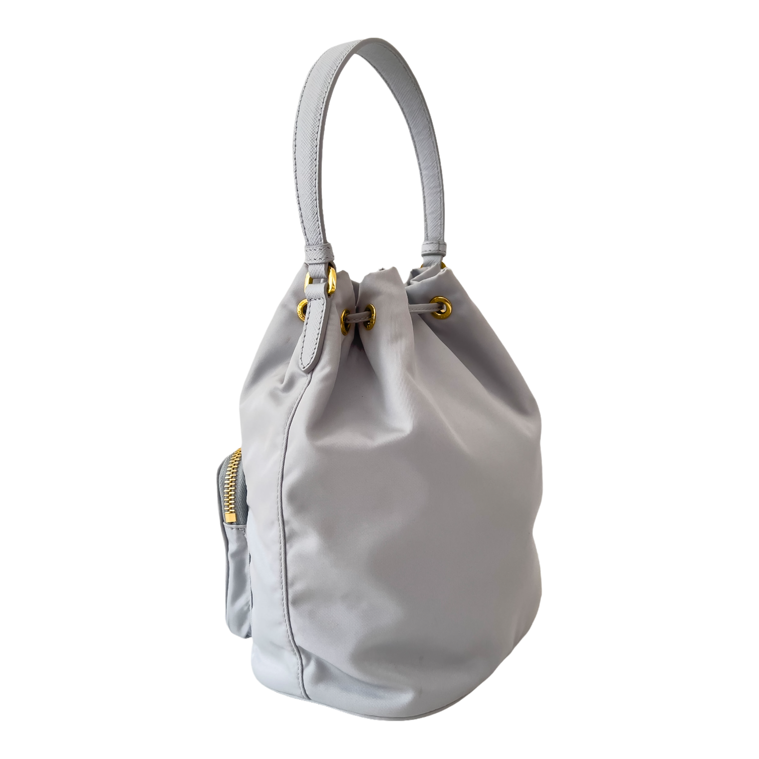Duet Re-Nylon Bucket Shoulder Bag