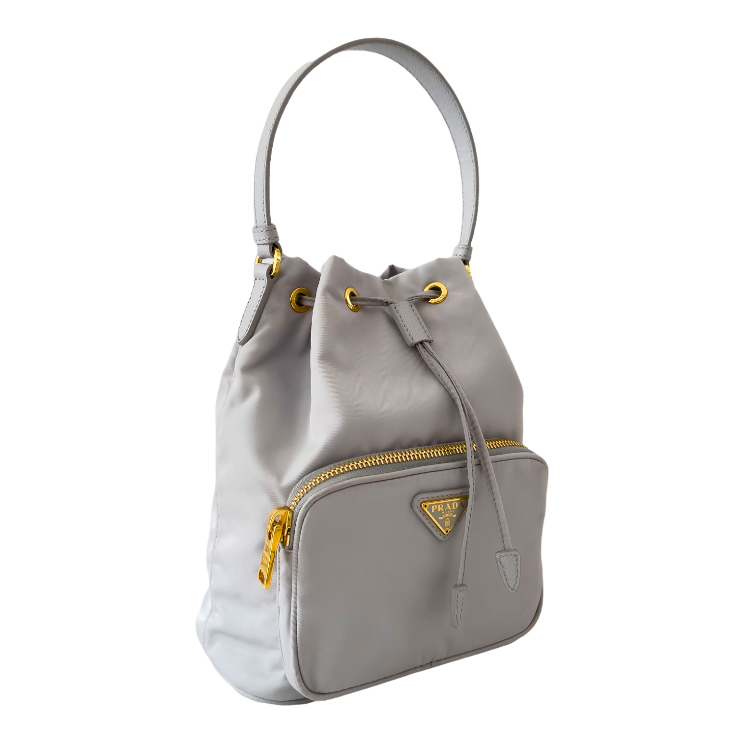 Duet Re-Nylon Bucket Shoulder Bag