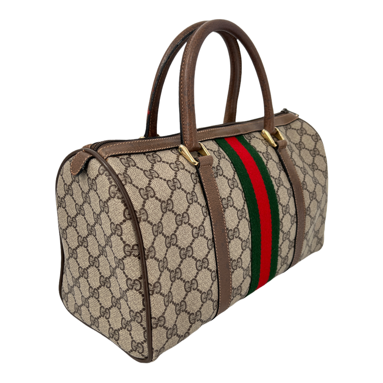 GG Web Boston Bag