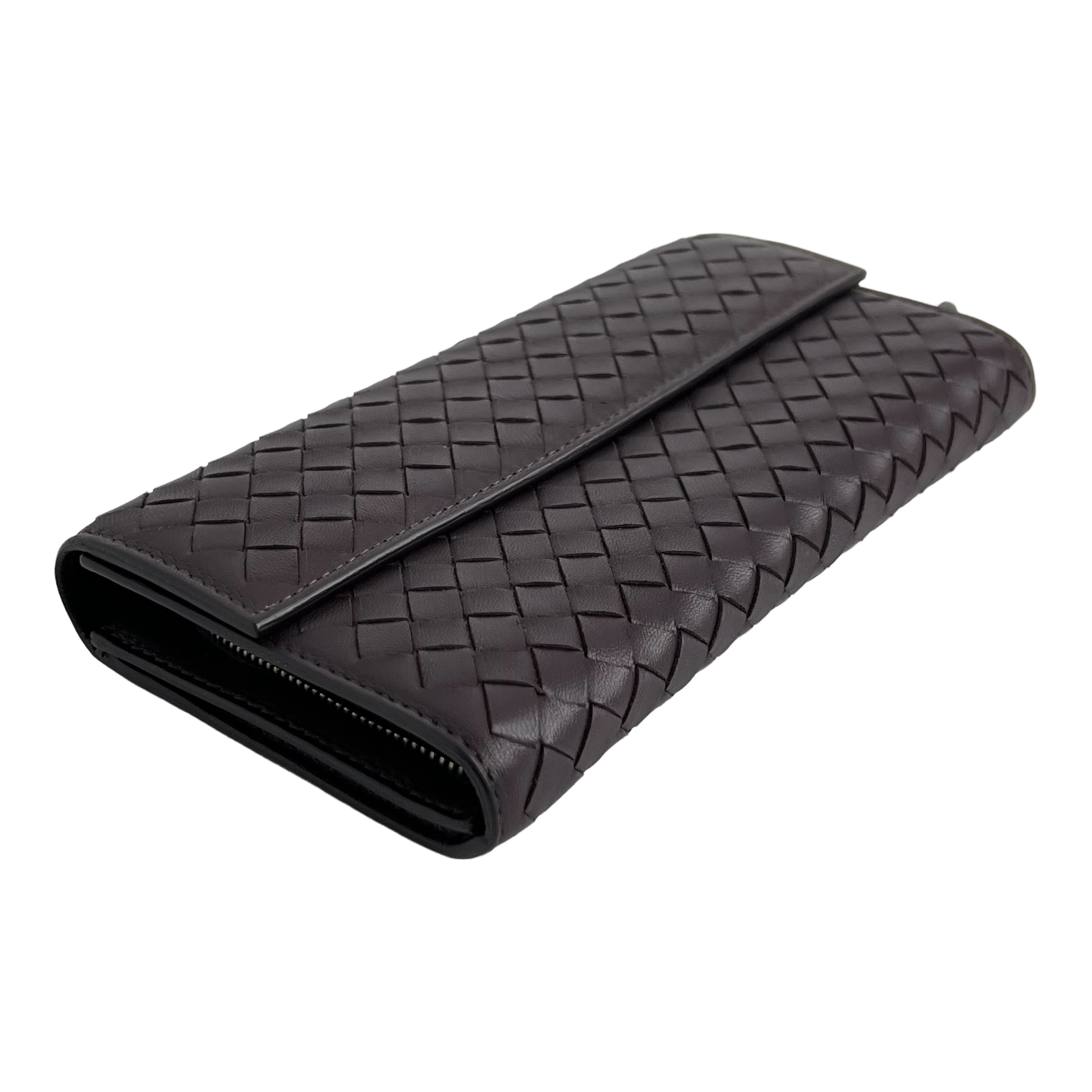 Intrecciato Continental Long Wallet