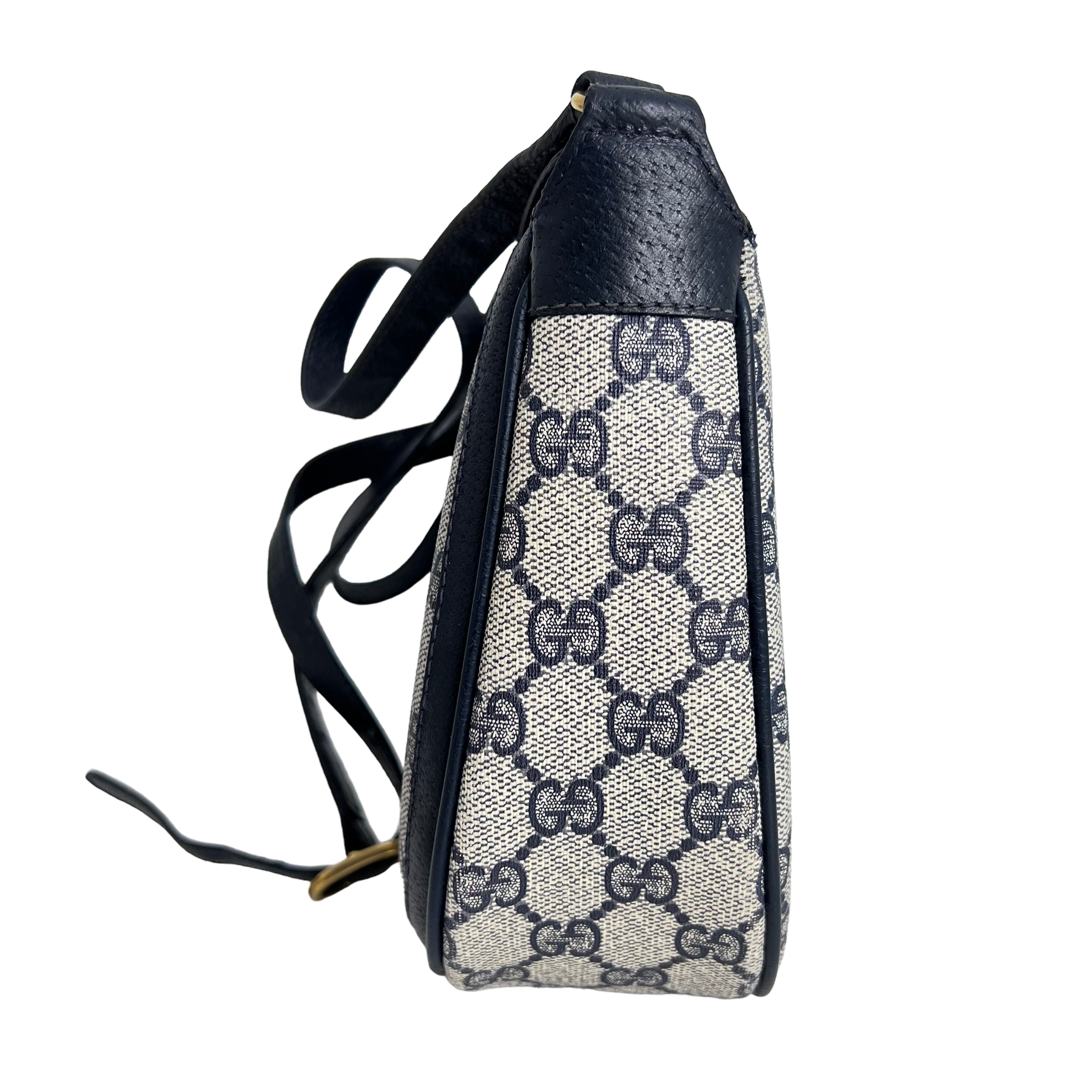 Navy Supreme Fold Snap Crossbody