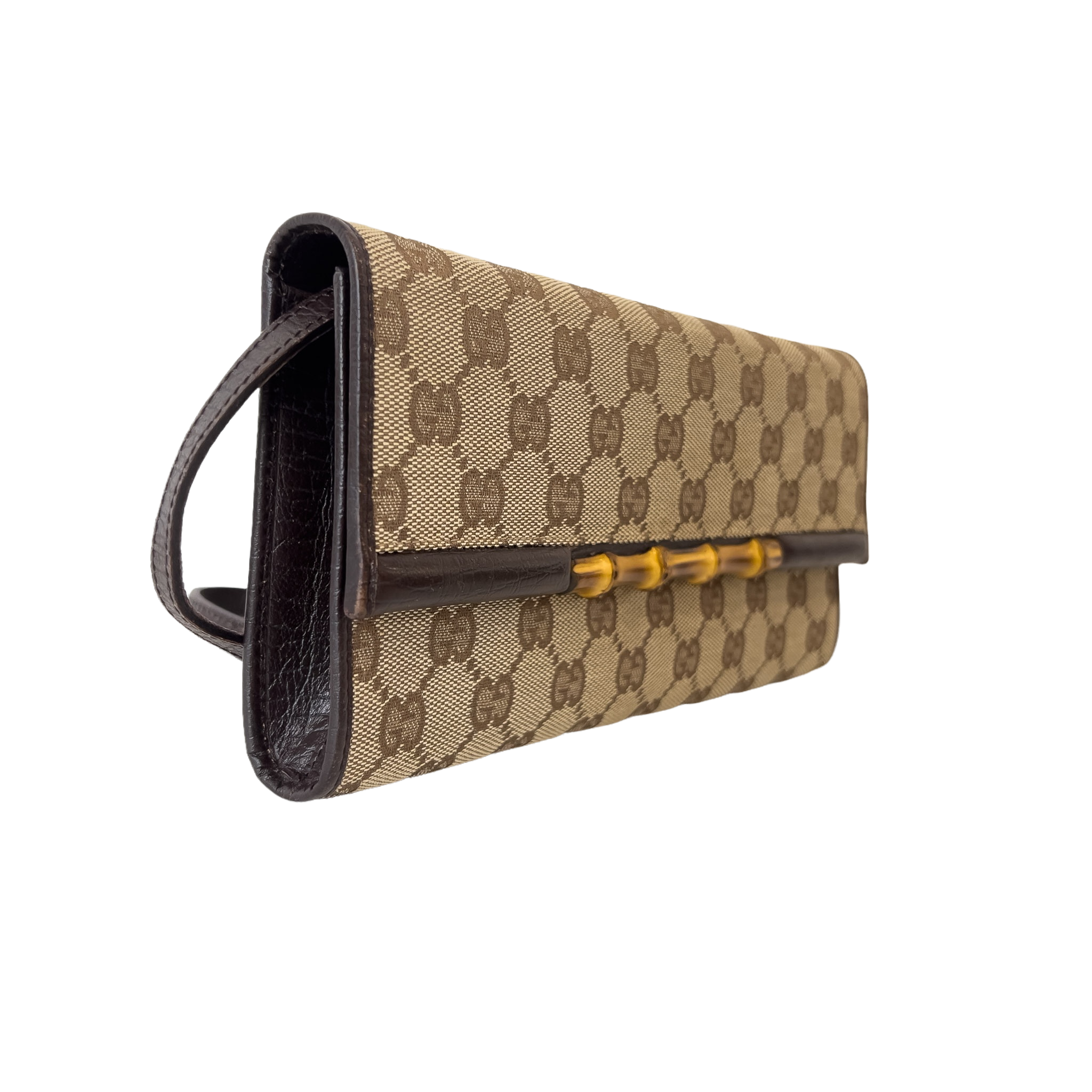 GG Canvas Bamboo Bar Crossbody