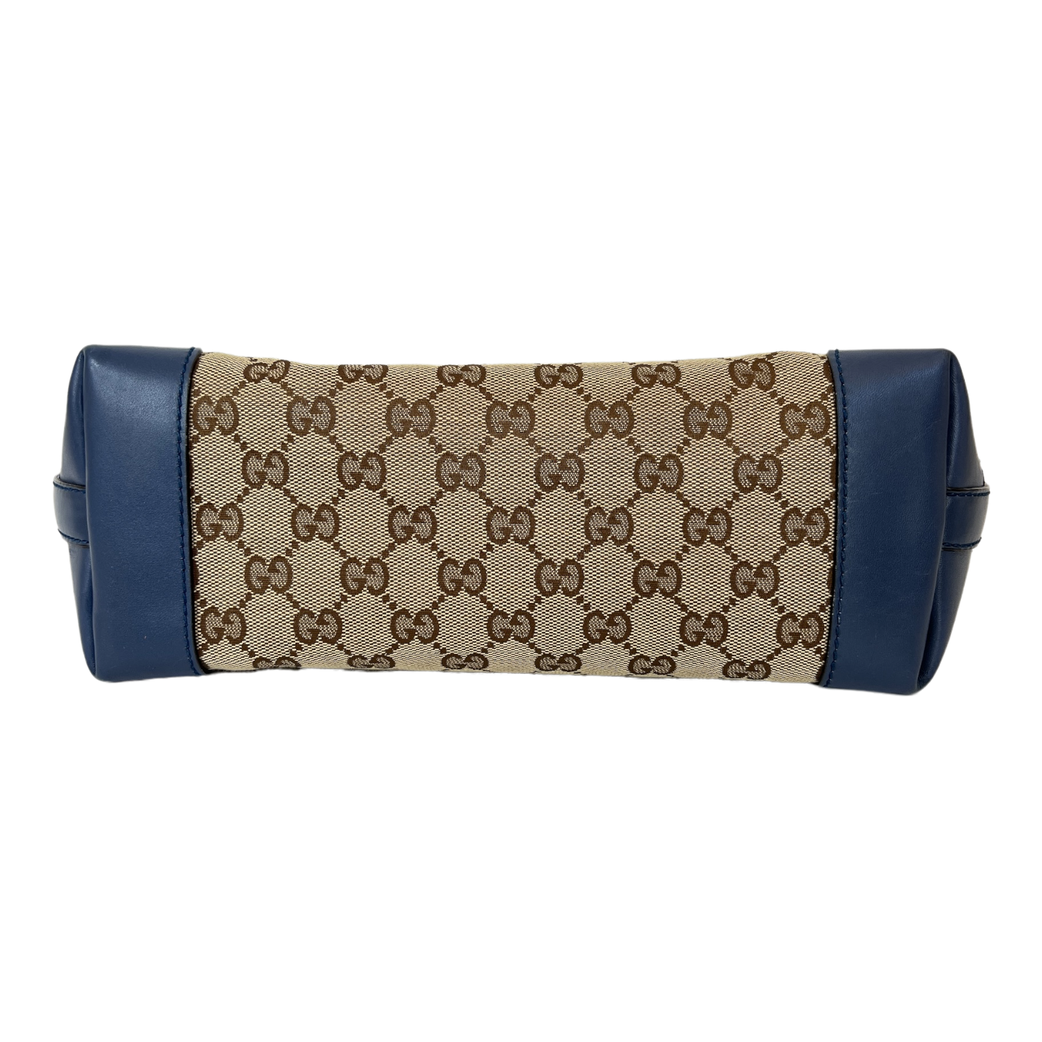 GG Blue Leather Tote