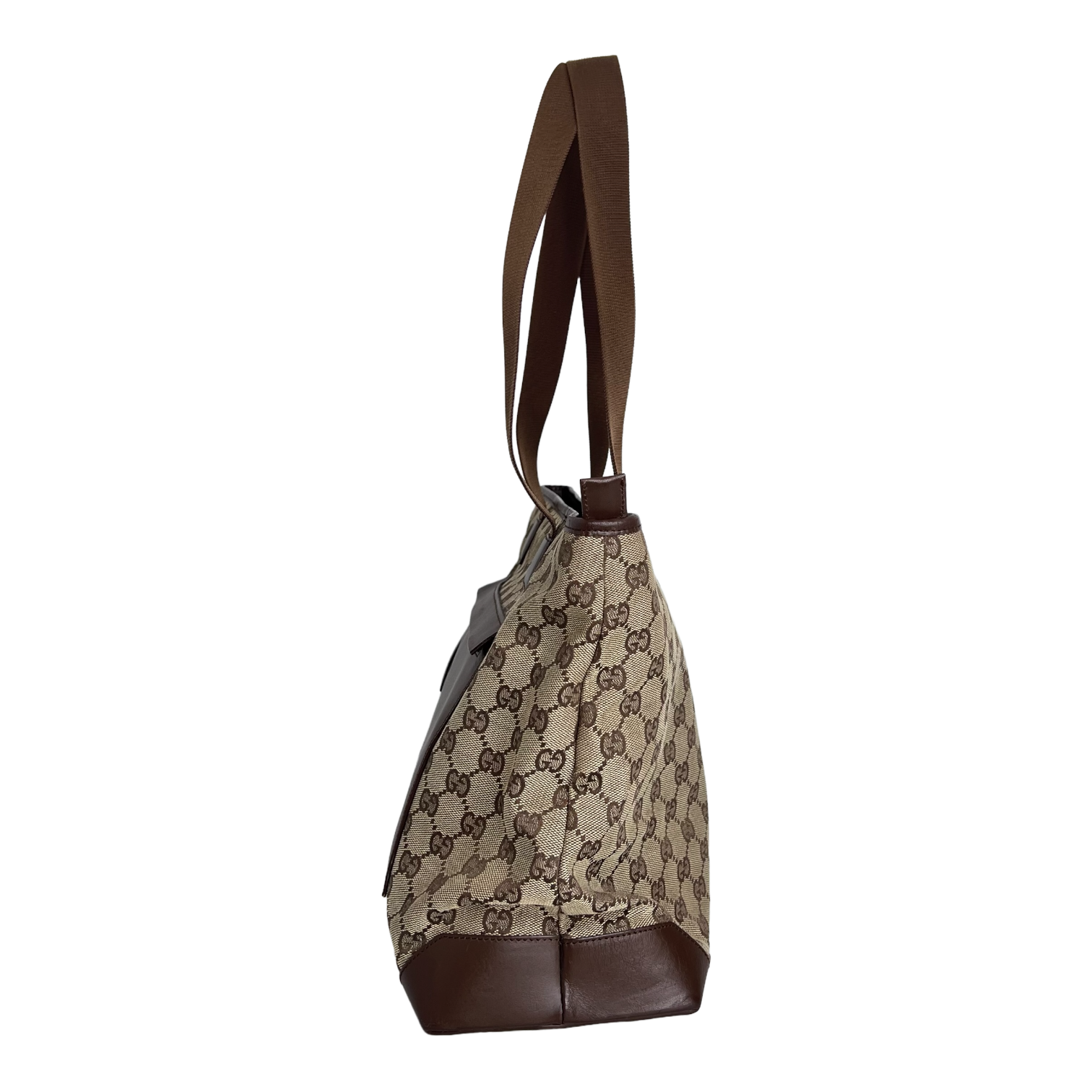 GG Web Canvas Tote