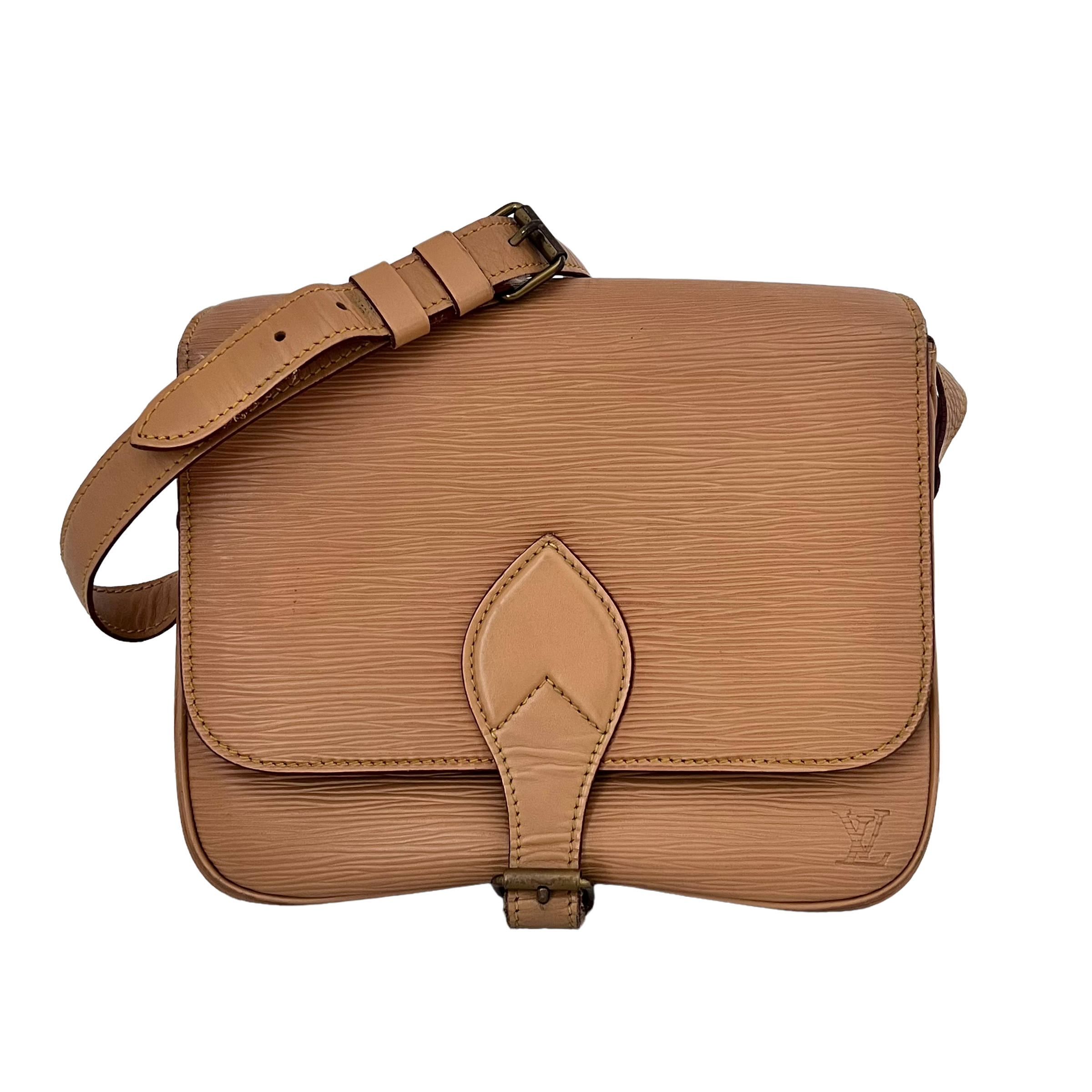 Winnipeg Beige Cartouchiere Crossbody