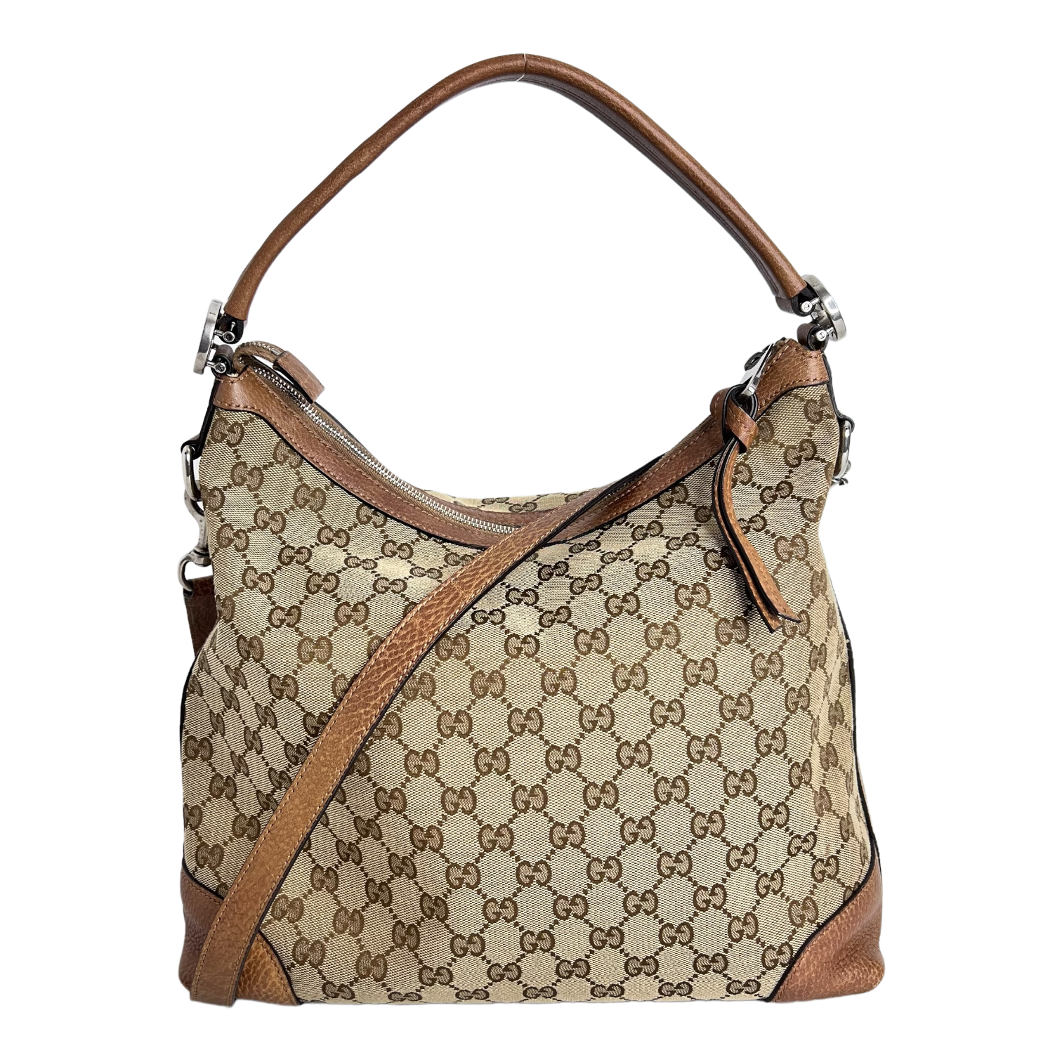 GG Web Hobo Shoulder Bag