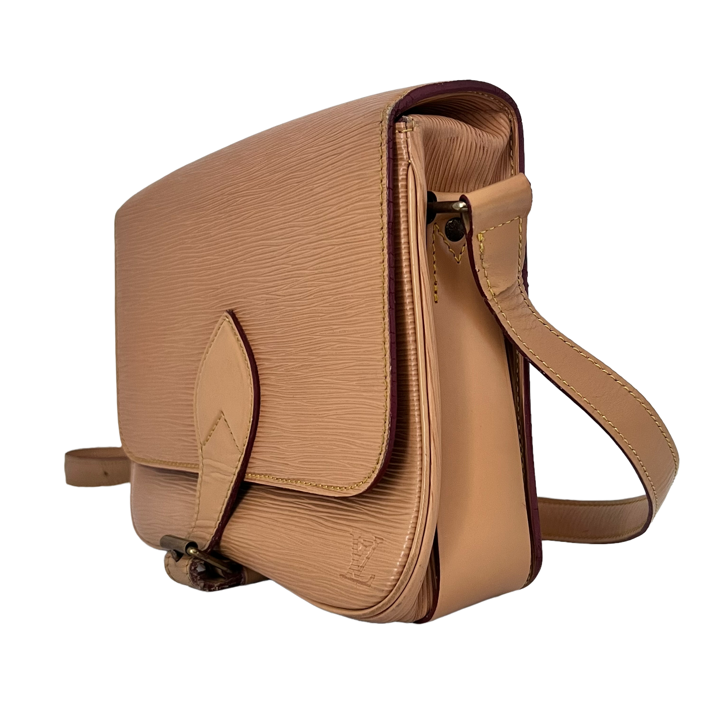 Winnipeg Beige Cartouchiere Crossbody