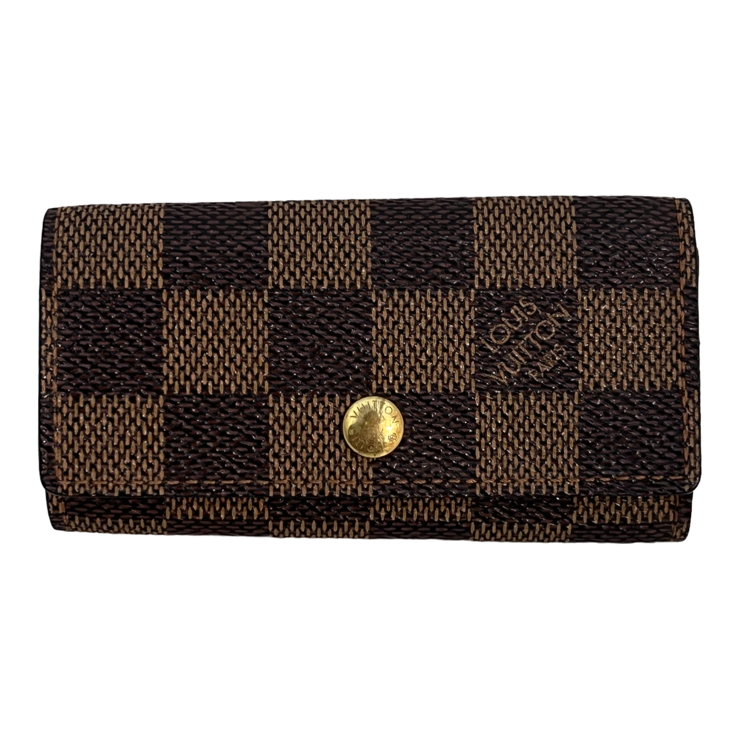 Damier Ebene Key Holder