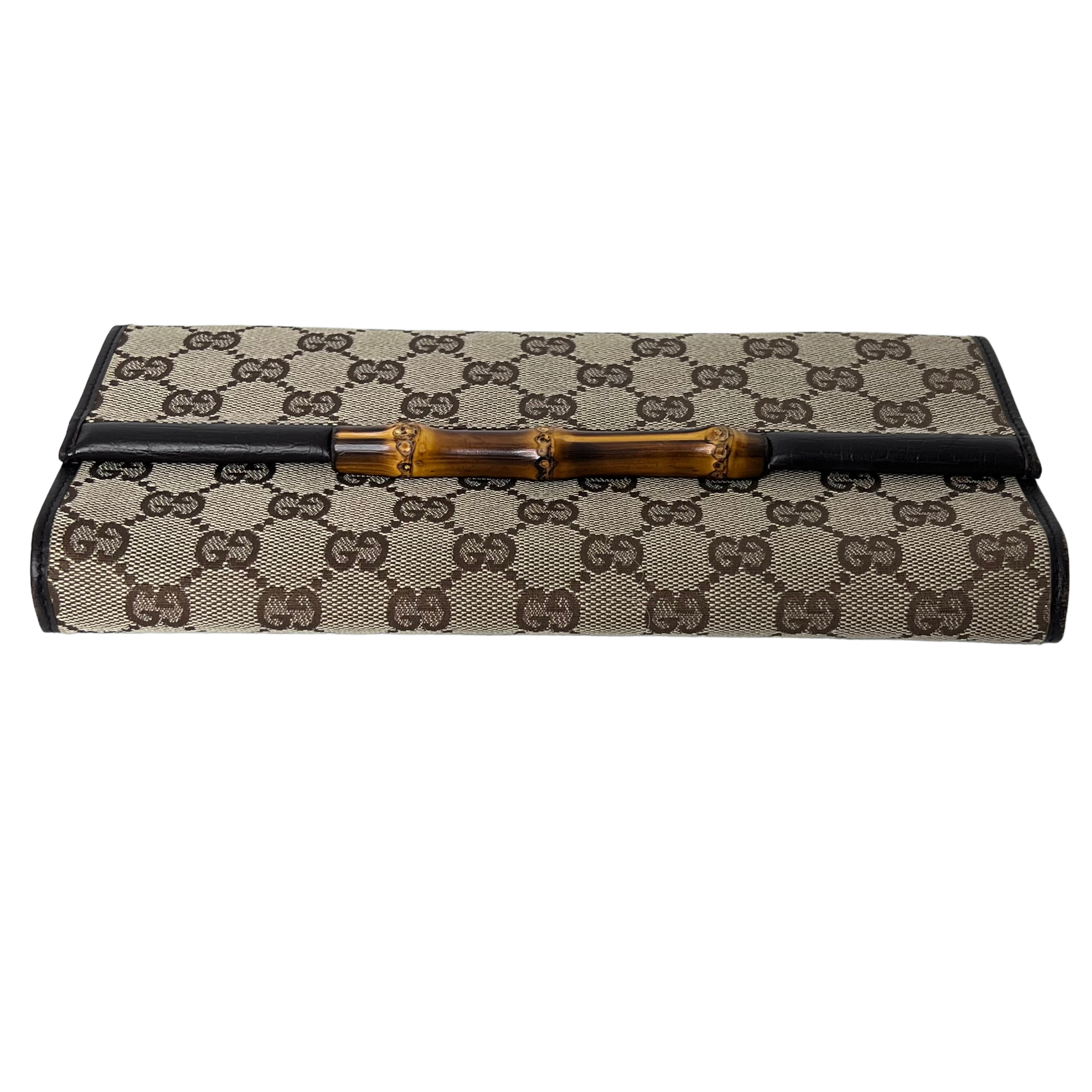 GG Canvas Bamboo Bar Crossbody