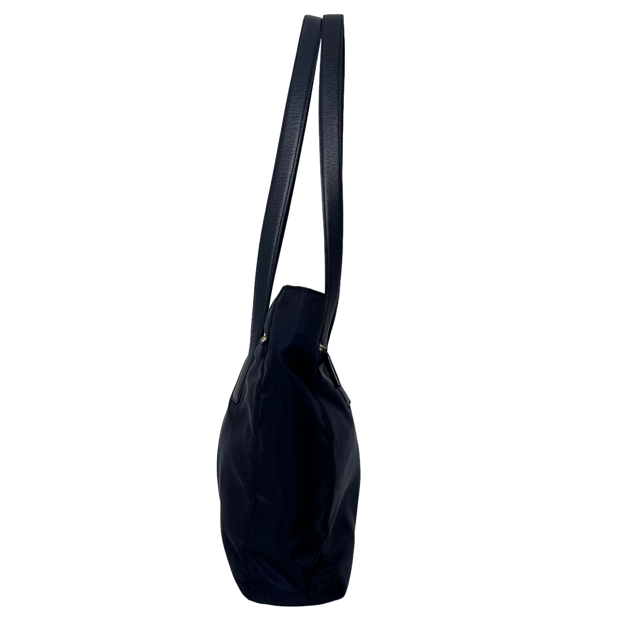 Dark Navy Nylon Tessuto Tote