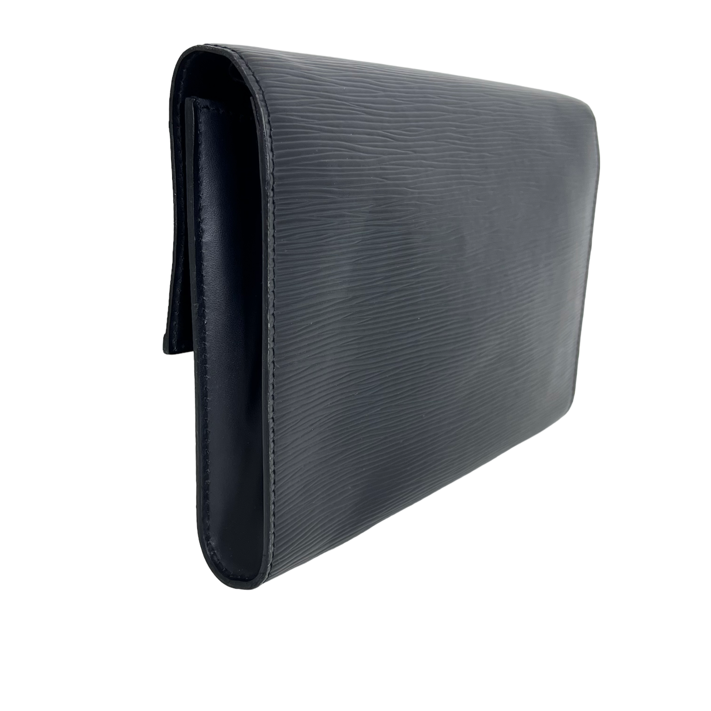 Black Epi Archie Clutch Bag