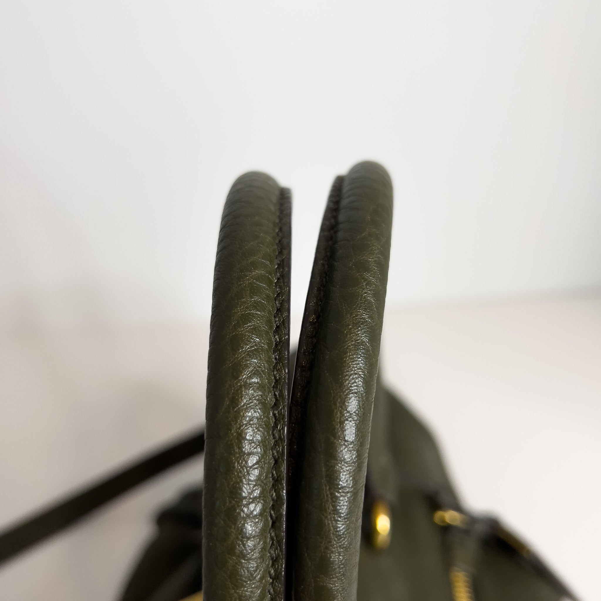 Hunter Green Vitello Daino Bag