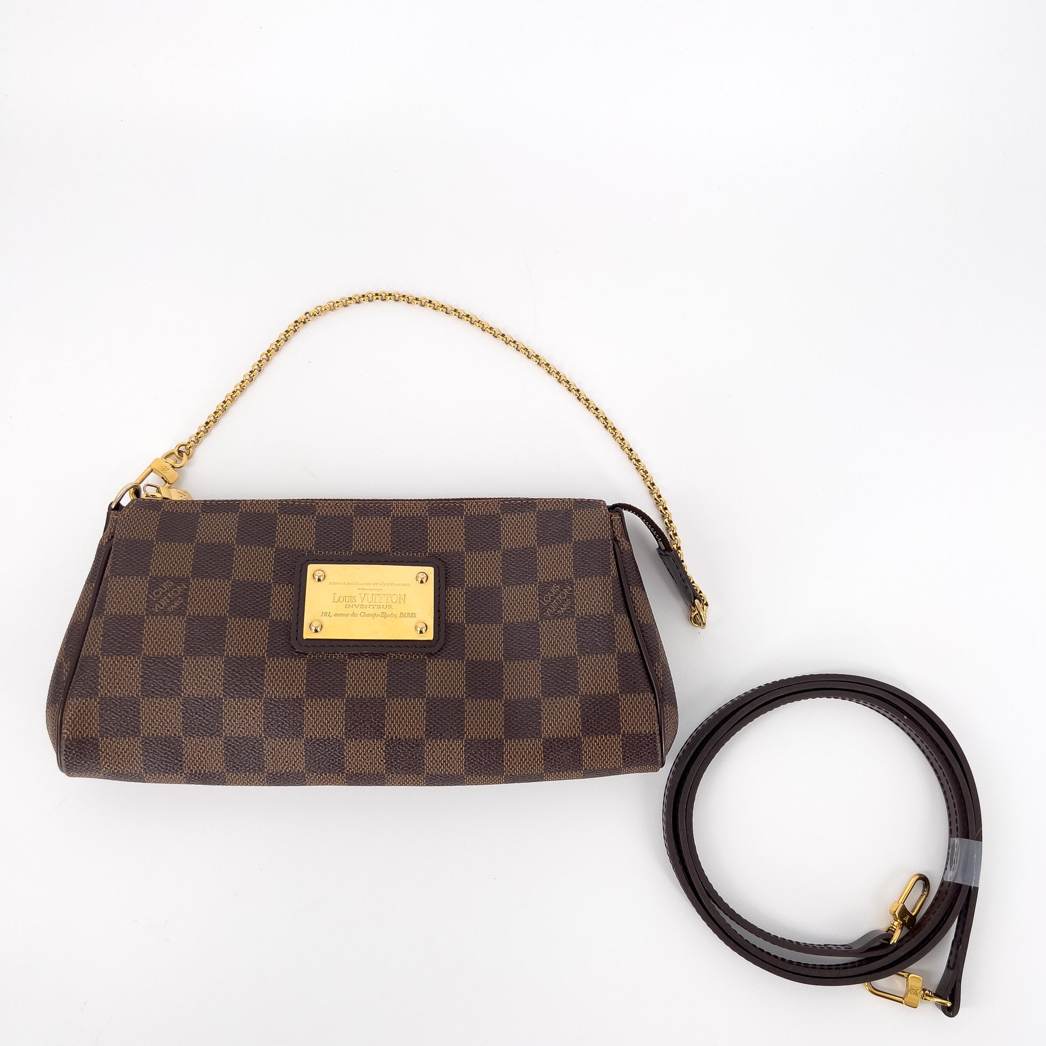 Damier Ebene Pochette Eva