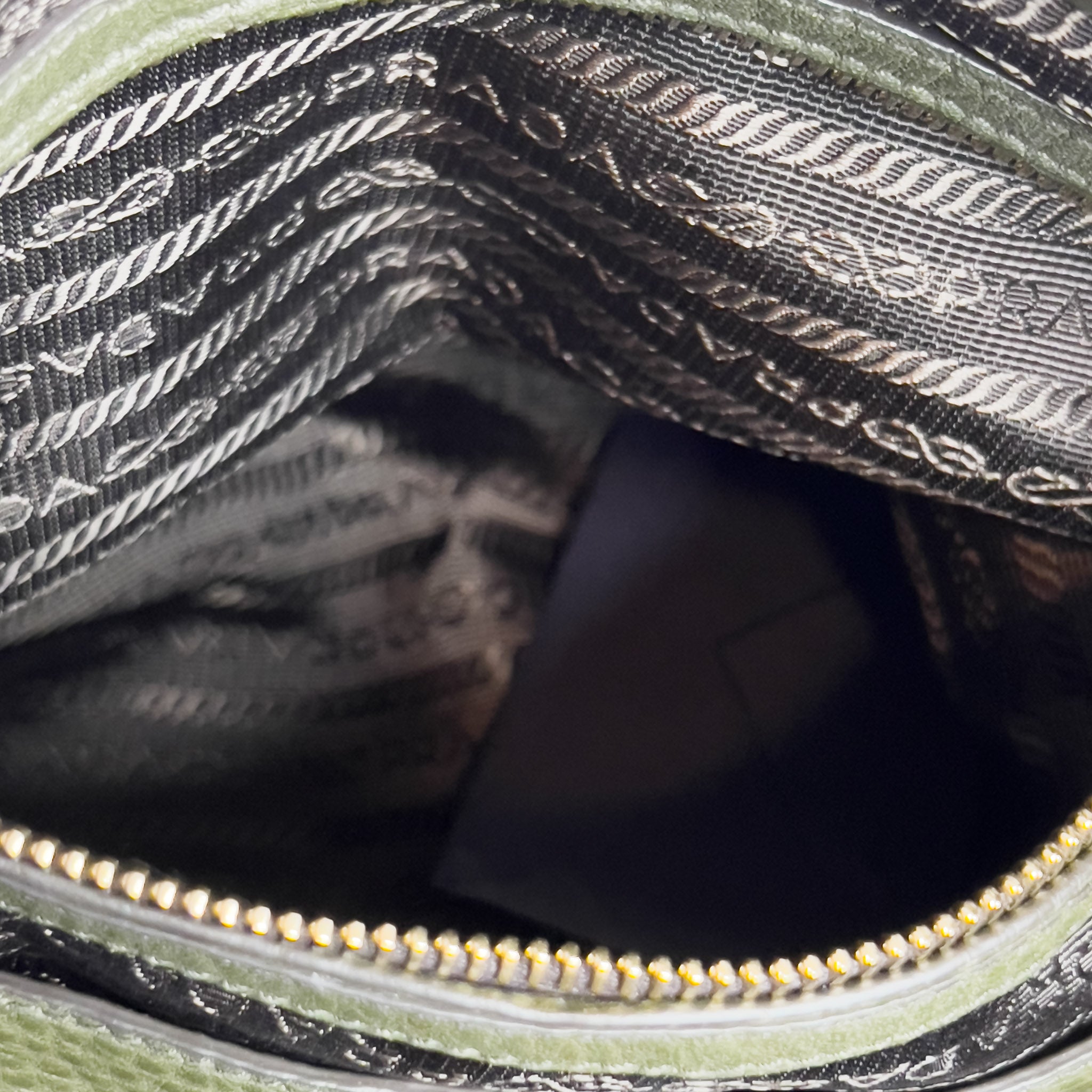 Hunter Green Vitello Daino Bag