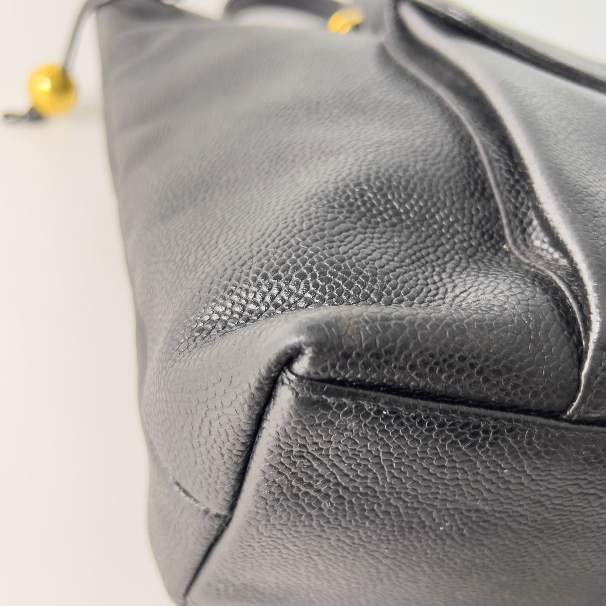Vintage Caviar CC Turn-lock Tote