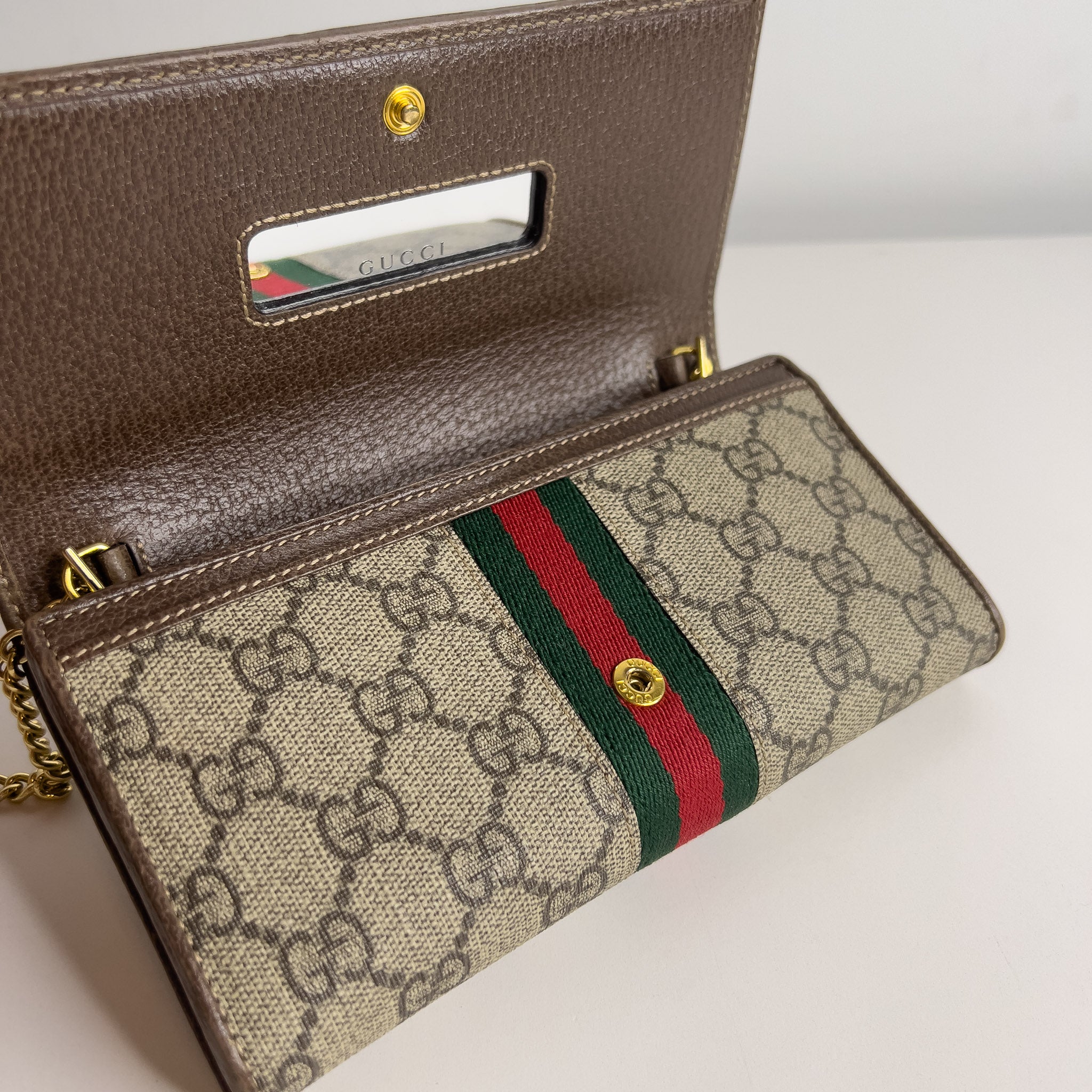 Ophidia GG Chain Wallet
