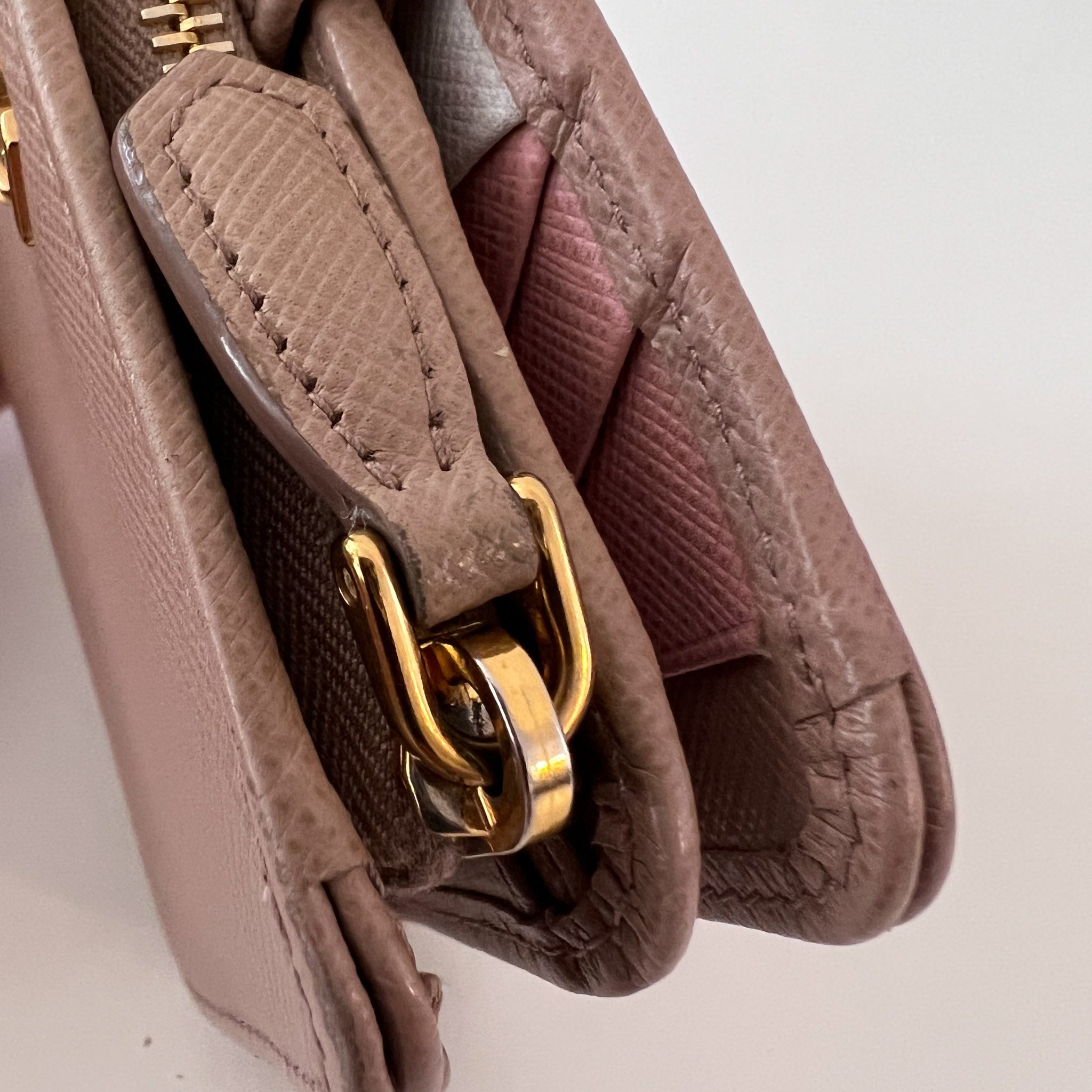 Small Saffiano Leather Wallet